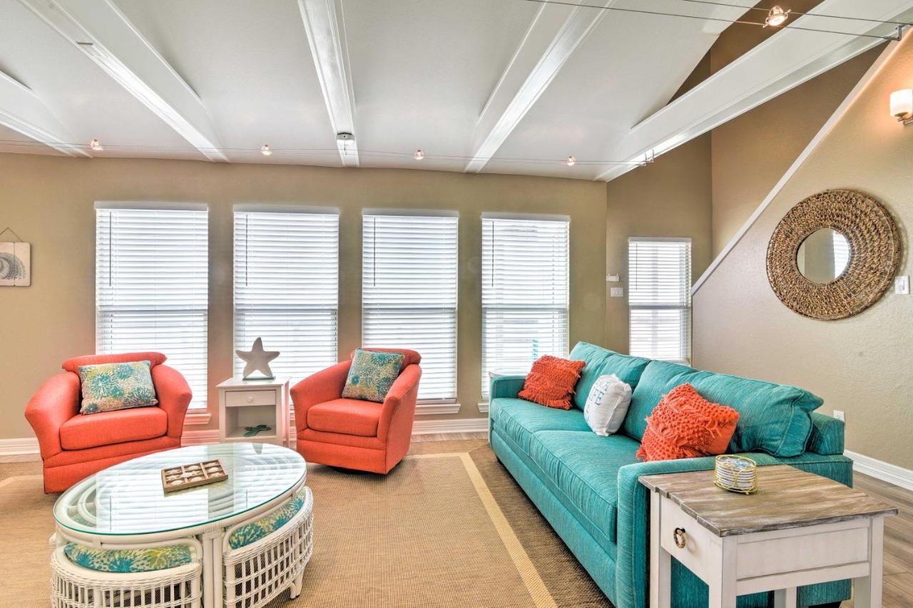 Beachfront Galveston Oasis Balconies, Ocean View! Экстерьер фото