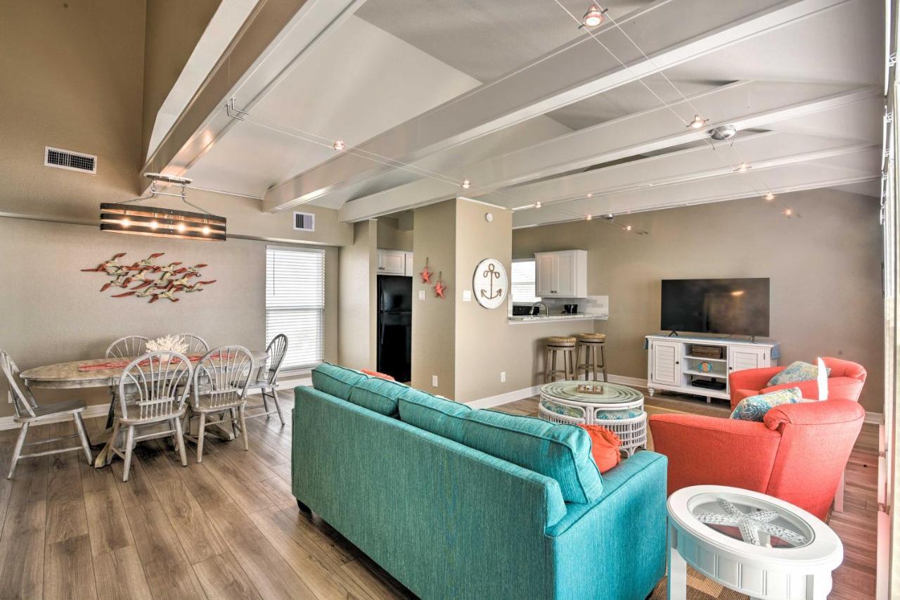 Beachfront Galveston Oasis Balconies, Ocean View! Экстерьер фото