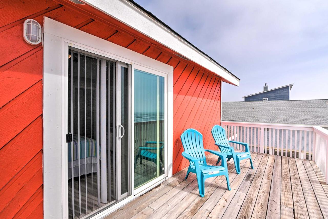 Beachfront Galveston Oasis Balconies, Ocean View! Экстерьер фото